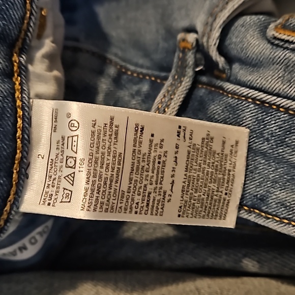 Old Navy Pop Icon Skinny Denim Jean Size 2 - Picture 3 of 9